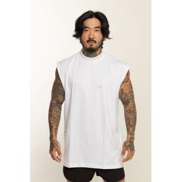Imagem de Regata Oversized Thpe Premium  - Thpe Store, Branco, M
