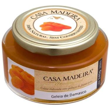 Imagem de Geleia de Damasco com Pedaços 240g - Casa Madeira