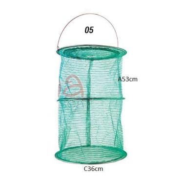 Imagem de Samburá viveiro de nylon com tampa - BellaPesca, N°05