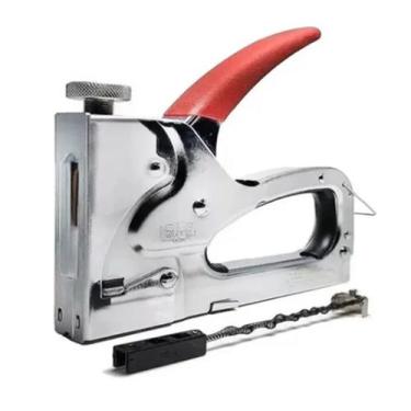 Imagem de Grampeador Profissional Tapeceiro Manual - A.R Variedades MT