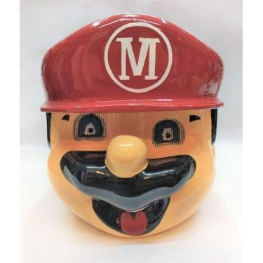 Imagem de Máscara Mario Bros,fibra,trenzinho,carreta,fantasias,novo - Palhaçaria