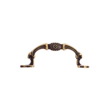 Imagem de Kit 2 Alça Mini Metal Decoração Caixas Bandejas Mdf Artesanato - Metal