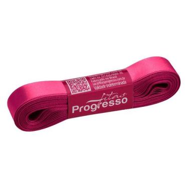 Imagem de Fita de Cetim 15mm nº3 - 10m Cor 2055 Rosa Amaranto - 1 unidade - Fita