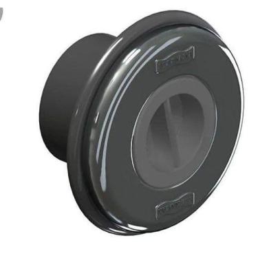 Imagem de Dispositivo De Aspiração 1 1/2 Vinil Standard Prata/Inox Sodramar