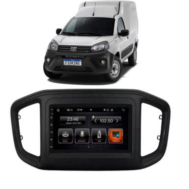 Imagem de Kit Multimídia Fiorino 2022 / 2024 7 Pol CarPlay AndroidAuto - 708BR Roadstar