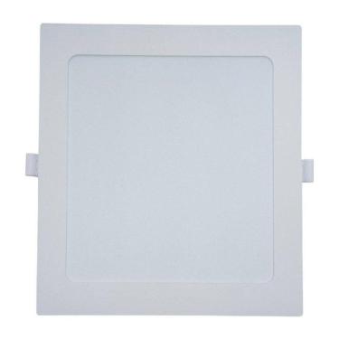 Imagem de Painel Plafon Led de Embutir Modaza Quadrado 18W, Branco 6500K