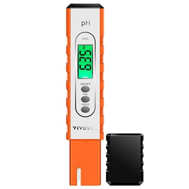 Imagem de VIVOSUN Medidor de Ph Digital Ph Tester Pen 0,01 Testador de Qualidade Da Água de Alta Precisão com Faixa de Medição de Ph de 0 A 14 para Hidroponia, Consumo Doméstico, Piscina e Aquário, com Atc, Lar