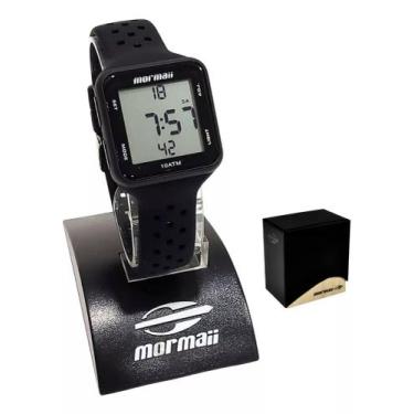 Imagem de Relógio Mormaii Preto Feminino Pequeno MO19800A/8P