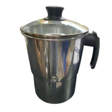 Imagem de Fervedor Leiteira De Ferver Leite Inderramável Com Tampa 1 L - Docesar