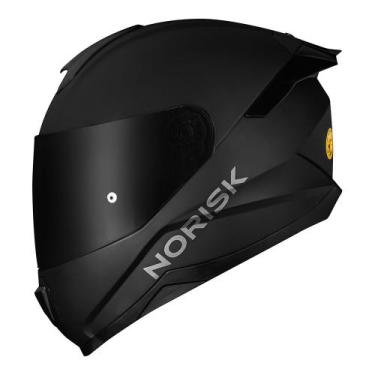 Imagem de Capacete Norisk Razor Edition Preto Fosco Mais Viseira Fumê Mais Spoil