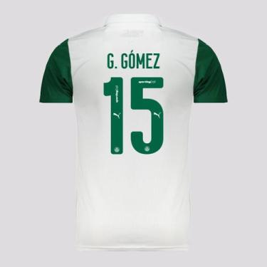 Imagem de Camisa Puma Palmeiras II 2025 15 G. Gómez, P