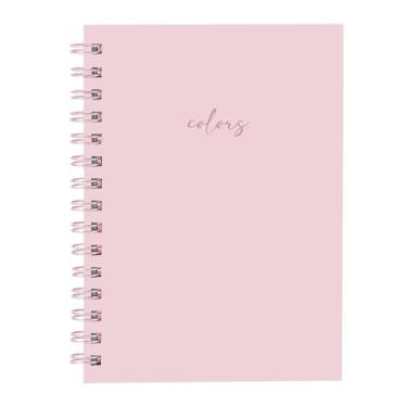 Imagem de Caderno Capa Dura Solid Colors Rosa Claro 100 Fls 14x20cm