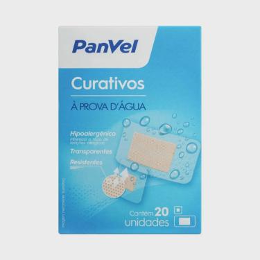 Imagem de Curativo transparente A prova D'ÁGUA com 20 unidades