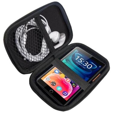 Imagem de Compatível com a capa Samvix iPlatinum Q6, Lamshaw durável, capa protetora à prova de choque e leve, compatível com Samvix iPlatinum Q6 MP3 Player (preto)