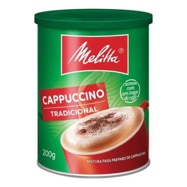 Imagem de Cafe instantaneo cappuccino Melitta Soluvel tradicional 200g
