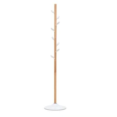 Imagem de FTOQWZXV Cabide de canto, suporte de chão, moderno, minimalista, cabideiro, varão, único, casa, sala de estar, quarto, cabideiro, cabideiro, suporte para cabide (B)