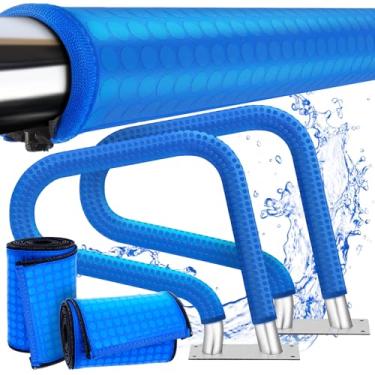 Imagem de Capas de corrimão de piscina com zíperes (azul, 2P 1,8 m)