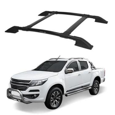 Imagem de Rack Teto Bagageiro S10 2013 2014 2015 2016 Preto Colado - CCF