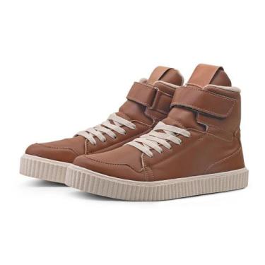 Imagem de Botinha Cano Alto Feminino Esportivo Casual Confortável - Nalma, Caram