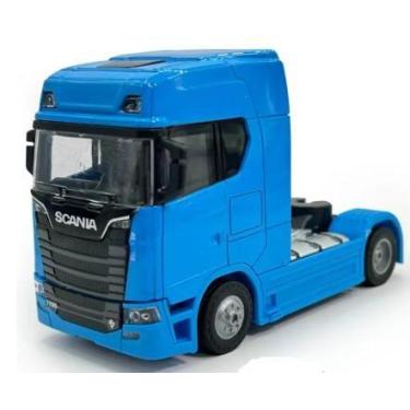Imagem de Scania 770s Toco 1:50 Die Cast Azul Claro