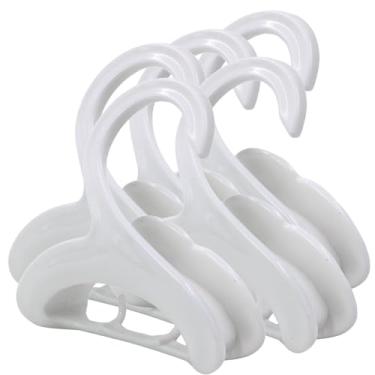 Imagem de Kit 5 Cabide Multiuso Organizador para Bolsa, Boné, Cinto e Acessórios – Plástico Resistente com Ganchos