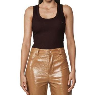 Imagem de Regata Colcci Slim Canelada Feminina-Feminino