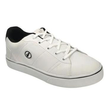 Imagem de Tenis Masculino Ravett Casual Conforto e Estilo 2312, 41, Branco, Pret