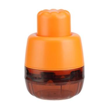 Imagem de Llazsybz Descaroçador de Cerejas, Ferramenta para Fazer Geleia de Cereja, 7 Furos, Descaroçador de Cerejas para Cozinha, Laranja, Tamanho real