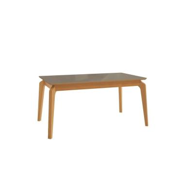 Imagem de Mesa Petra para Sala de Jantar Premium Freijo/Bronze