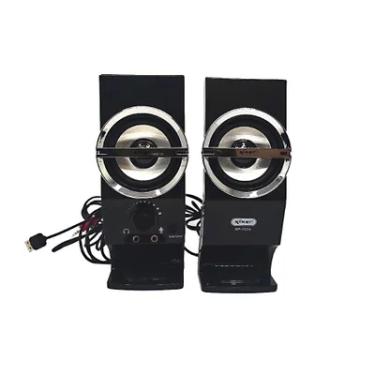 Imagem de Caixa De Som Usb Computador Notebook Pc Celular 12w Rms Portátil P2 Knup Kp-7024