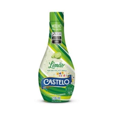 Imagem de Molho de Limão para Salada - Castelo - Squeeze 236ml - Castelo Aliment
