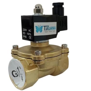 Imagem de Válvula Solenóide 1.1/4 Pol Nf Até 80 2/2 Vias Água/óleo/ar/gás - VS35