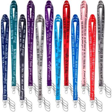 Imagem de Lanyard Bulk Motipuns, 36 unidades para crachá de identificação, prese