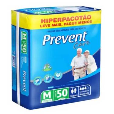Imagem de Fralda Geriátrica Prevent Care Hiper Unissex Incontinecia Urinaria PAC