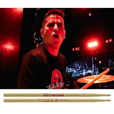 Imagem de Baqueta Liverpool Signature Bruno Graveto em Marfim (Padrão 5B) mais comprida Charlie Brown Jr. EX-1