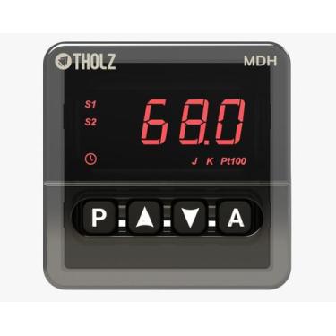 Imagem de Controlador De Temperatura Mdh1359r 90-240vca P763 Tholz