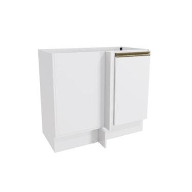 Imagem de Balcão De Canto Reto Celeste Kappesberg 100% Mdf 1 Porta