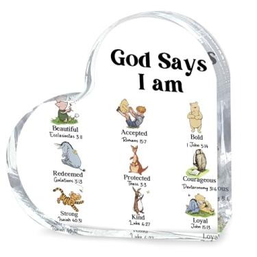 Imagem de Presentes motivacionais inspiradores, pequenos lembretes You are Enough, buquê transparente acrílico escritório placa decorativa de mesa para amigas, enfermeira, professora, conselheira, chefe