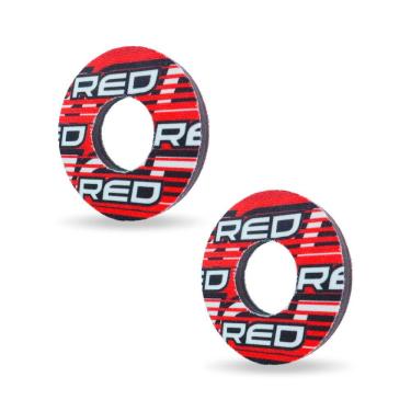 Imagem de Almofada Manopla Grip Donut Red Dragon Motocross Trilha Enduro