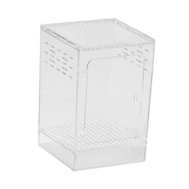 Imagem de MFMEXUL Terrário de Acrílico para Aranhas, Tarântulas, Minhocas E Camaleões, L