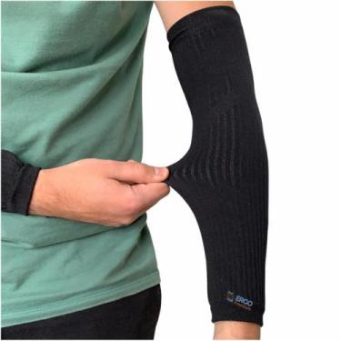 Imagem de Par Manguito de Compressão Gamer para Dores Tendinite - Ergo Premium, 