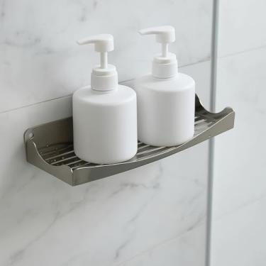 Imagem de Porta Shampoo Inox Banheiro Lavabo Box Prateleira Suporte