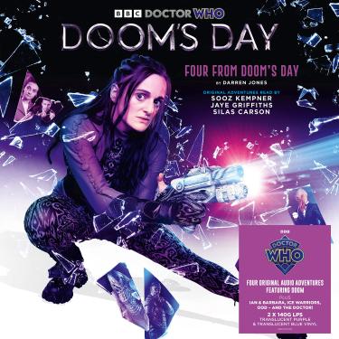 Imagem de DOCTOR WHO: FOUR FROM DOOM'S DAY (2LP/TRANSLUCENT PURPLE & BLUE VINYL/140G)