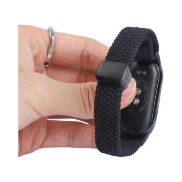 Imagem de Pulseira Magnética De Nylon Trançado Para Xiaomi Mi Band 10 9 8, Acess