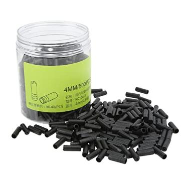 Imagem de Pissente 500pcs Cabo Ferrules Final Bike Cable Caps Final Tamas de Freio de 4 Mm Tampas de Cabo Plástico de Alta Trento Capas de Cabas Tampas Para Mountain Bike