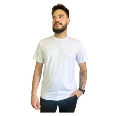 Imagem de Camiseta Masculina Básica Manga Curta Essencial Ogochi, Off white, M