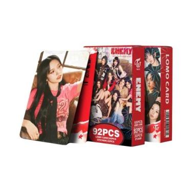 Imagem de Conjunto De Photocards Holográficos TWICE ENEMY TWICE5 SANA MOMO 92 Pe