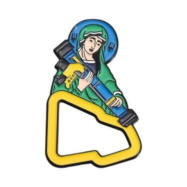 Imagem de Broches De Metal Esmaltado Estilo Chapéu Mexicano Retrô, Distintivos P