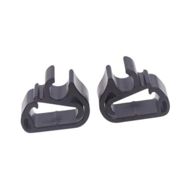 Imagem de KiBcsLic 2x Suporte do Tubo de Pulverização do Braço Limpador, Clips de Retenção da Mangueira Lavador de para- para 408X 4008 5008