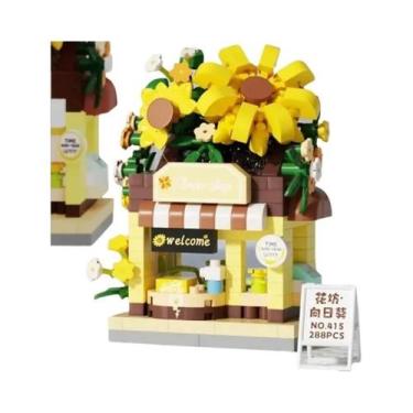 Imagem de Kit De Blocos De Montar DIY Para Meninas, Carro, Food Truck, Loja De S